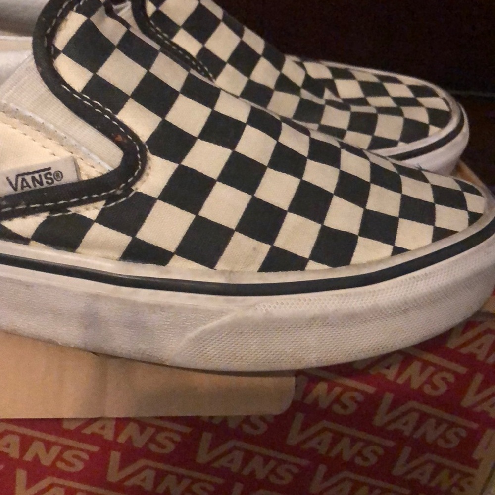 Checkered vans